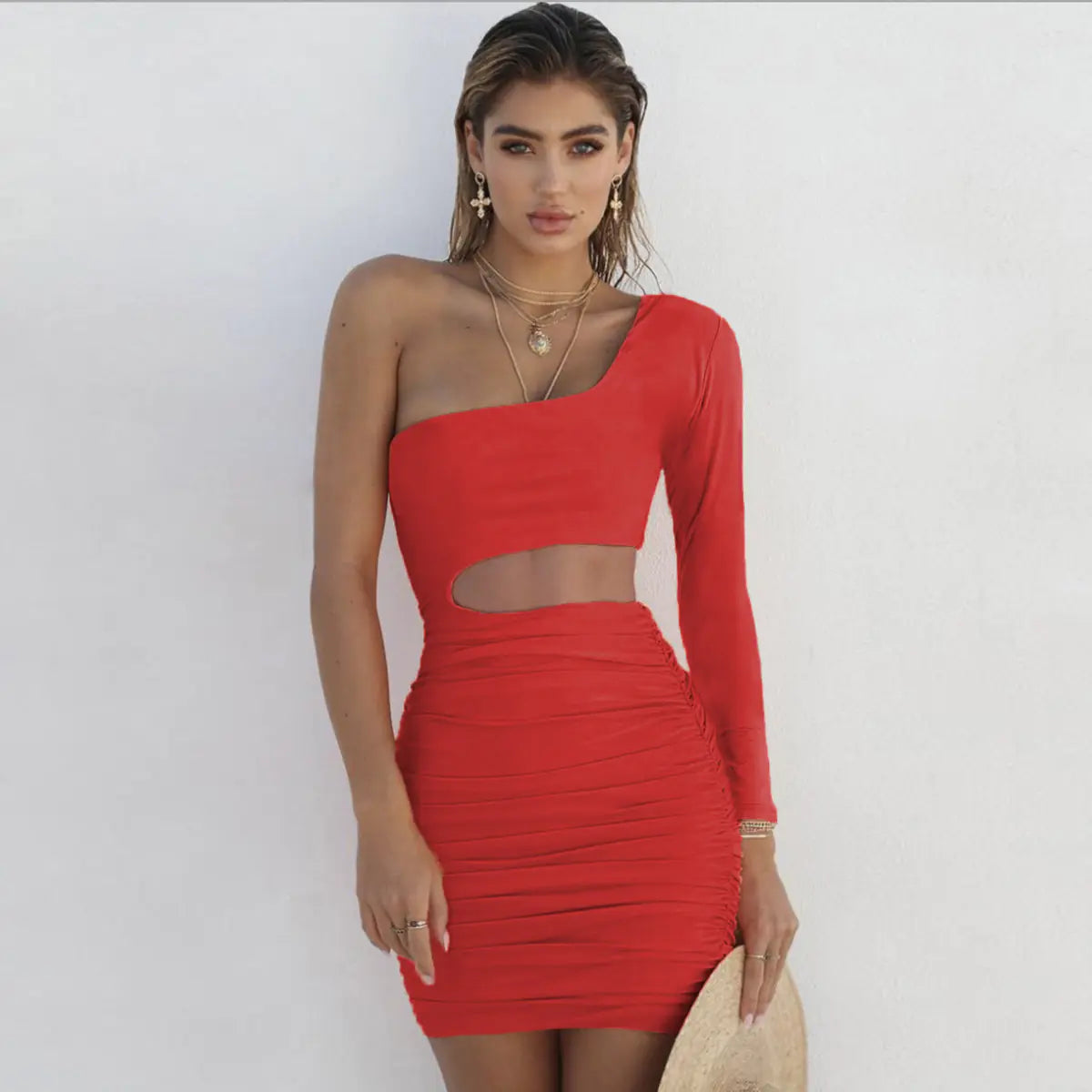 Glamorous Single Sleeve Dress