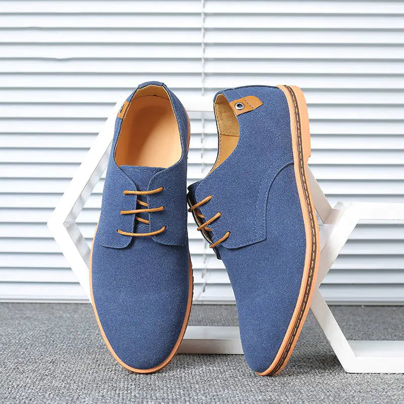 Elegant Suede Footwear